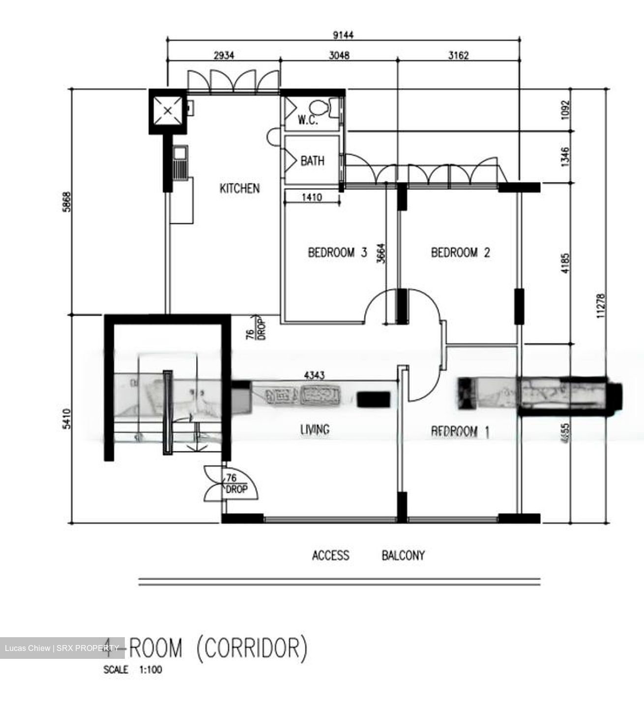 Blk 23 Mount Faber View (Bukit Merah), HDB 4 Rooms #574512501